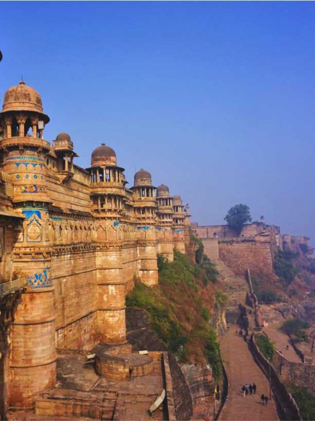 Man Singh Palace, Gwalior Fort, Gwalior, Madhya Pradesh, India, Asia Stock  Photo - Alamy