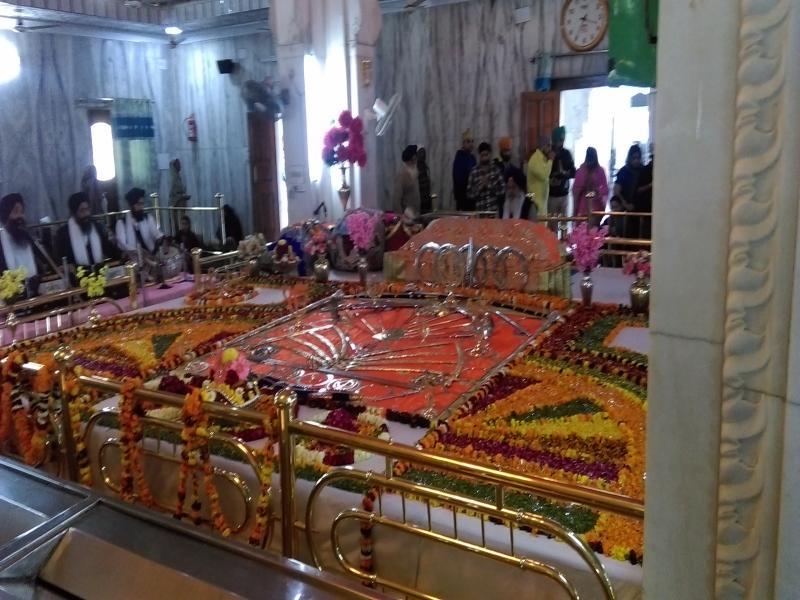 Gurdwara Dukh nivaran sahib inside