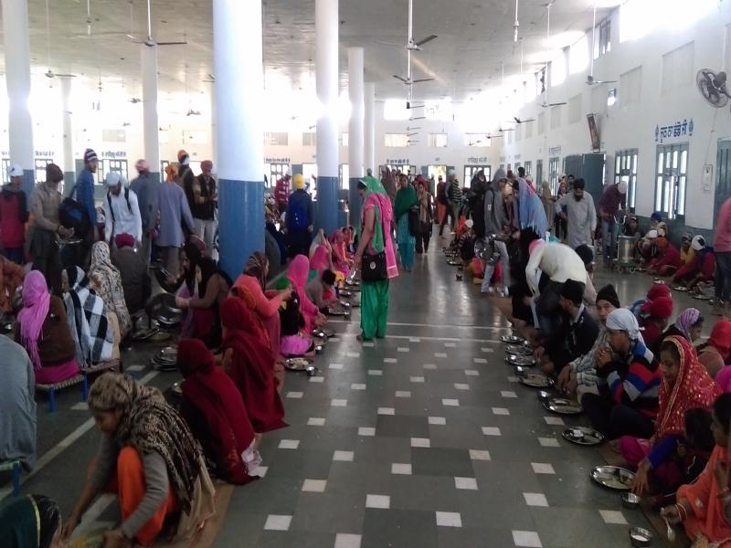 Langar Hall gurudwara dukh nivaran sahib